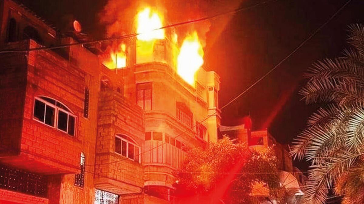 Gazze’de apartman yang?n?: 21 ölü