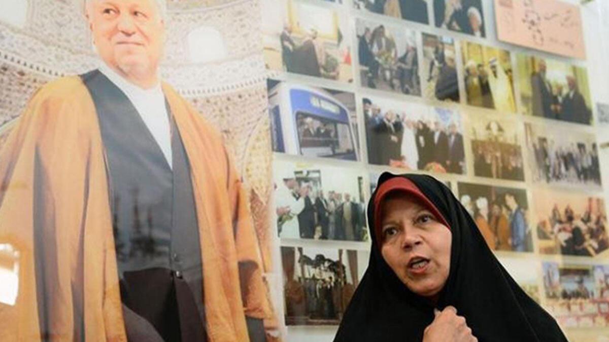 Eski İran Cumhurbaşkanı Rafsancani nin kızı Faize Haşimi nin yargılanma
