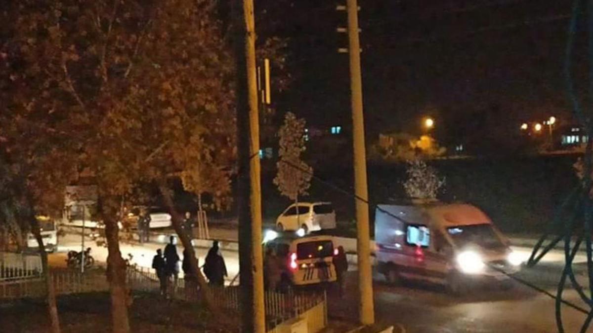 Adres sordurulmuş olduğu şahsın silahlı saldırısına uğradı
