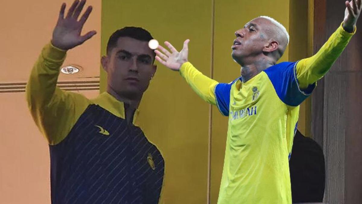 Talisca performed at Al Nassr, Cristiano Ronaldo applauded in the stands!