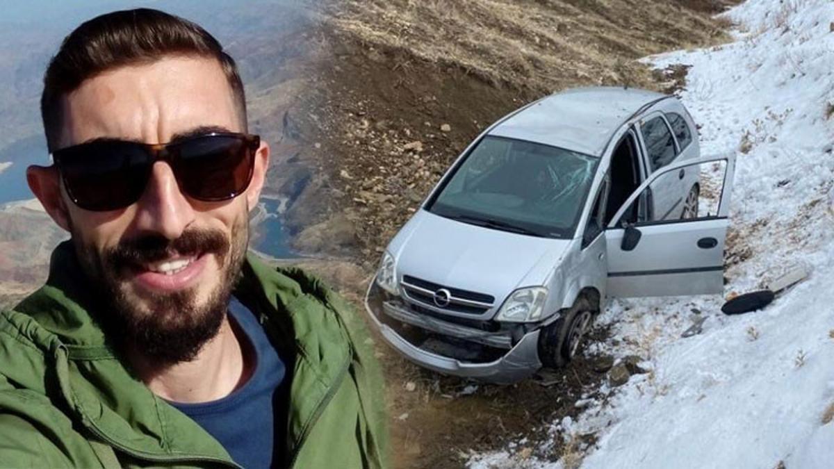 Kaza sonrası araçtan çıkamayan sürücü donarak öldü