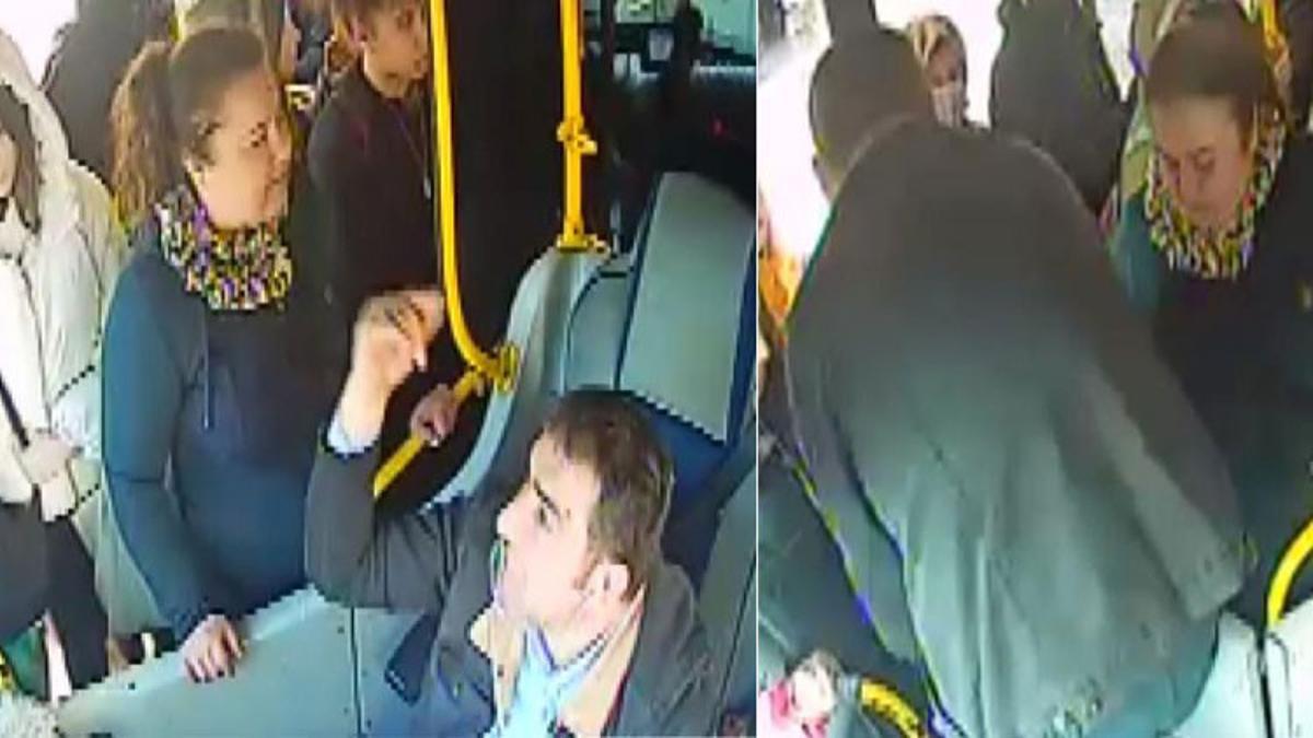 Bir garip olay! Yolculara küstü, kontak kapattı