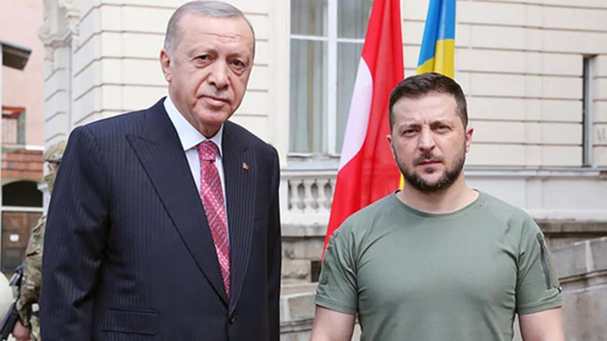 Son dakika… Cumhurbaşkanı Erdoğan, Zelenski ile görüştü