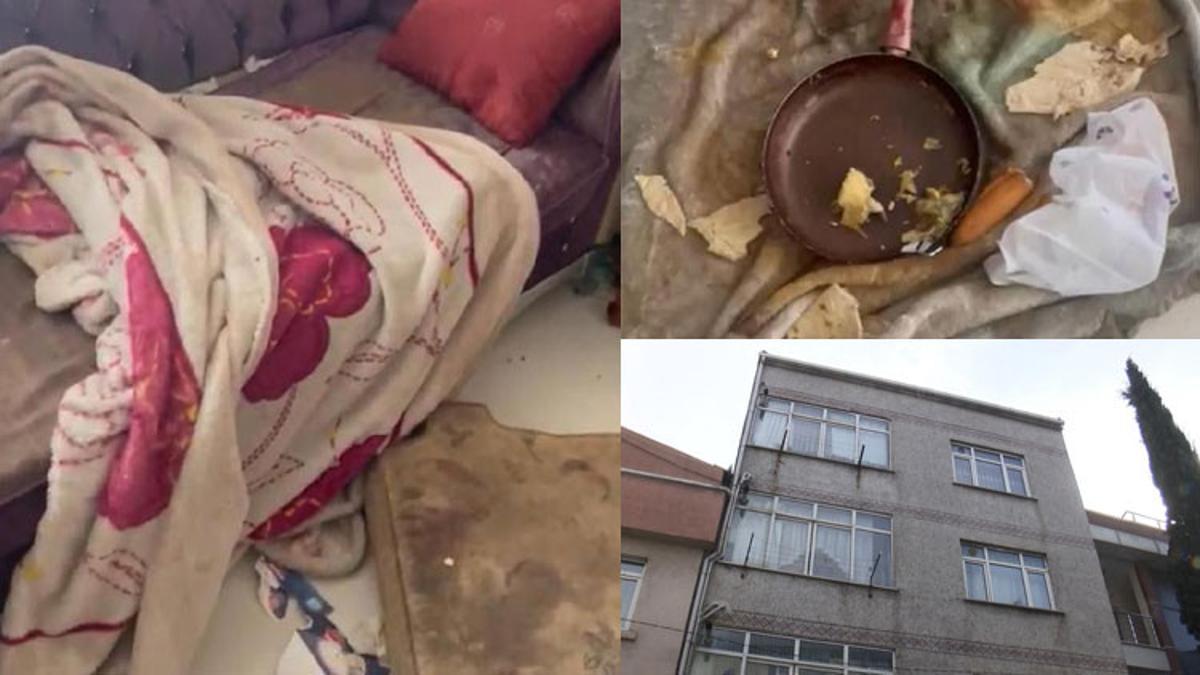 Kötü kokular gelince gerçek ortaya çıktı… 3 çocuk çöp evde çıplak halde bulundu!