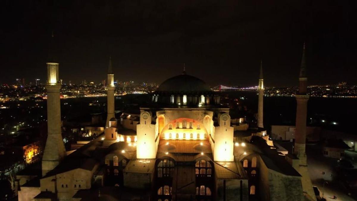 Ayasofya Camii’nde Kandil coşkusu – Son Dakika Haberleri