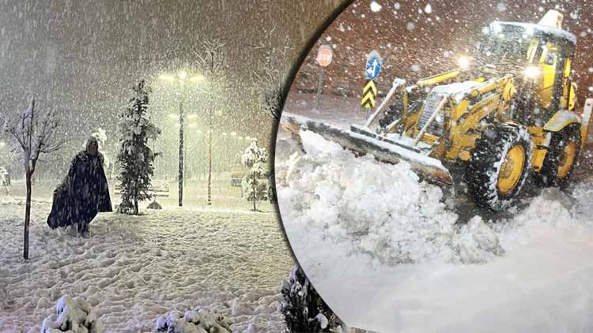 Anadolu beyaza büründü! Kar yağışı etkili oldu, sınavlar ertelendi