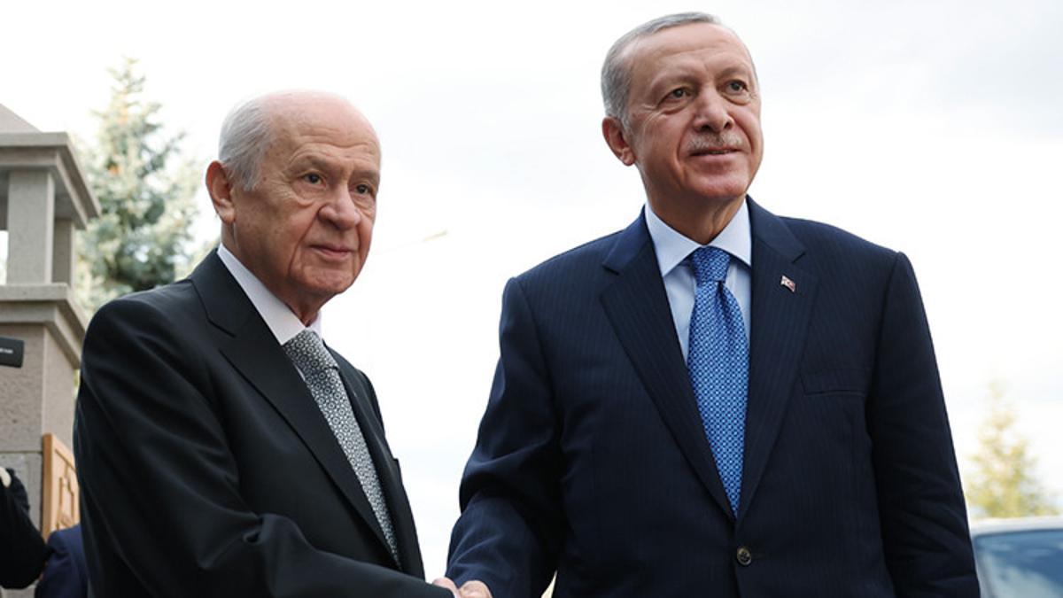 Son dakika… Cumhurbaşkanı Erdoğan-Bahçeli görüşmesi başladı