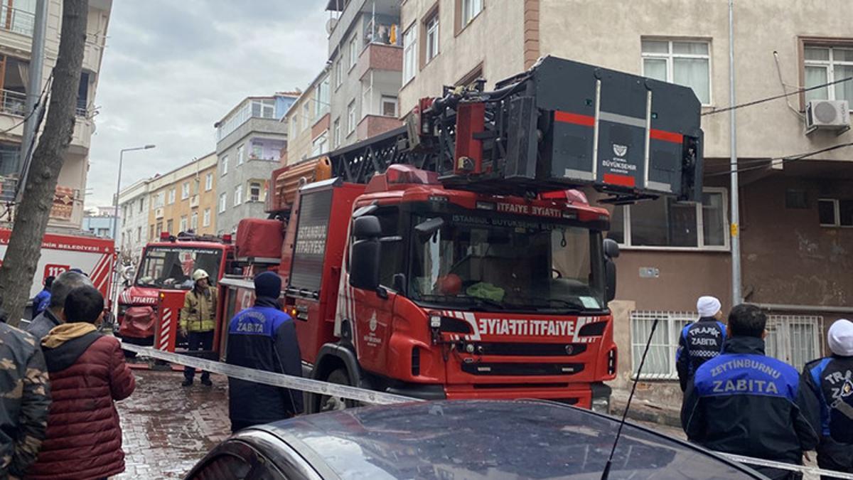 Zeytinburnu’nda yangın paniği! 4’ü çocuk 7 kişi kurtarıldı