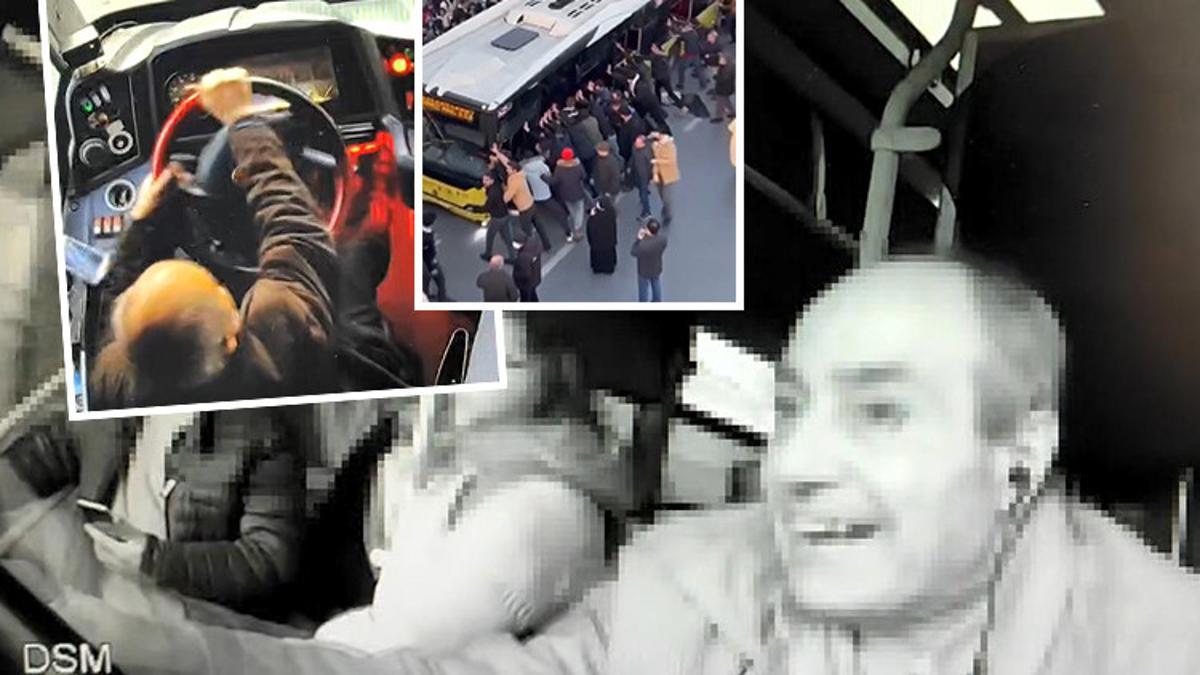 Bahçelievler’deki otobüs kazasının görüntüsü ortaya çıktı! Dehşete düşüren anlar