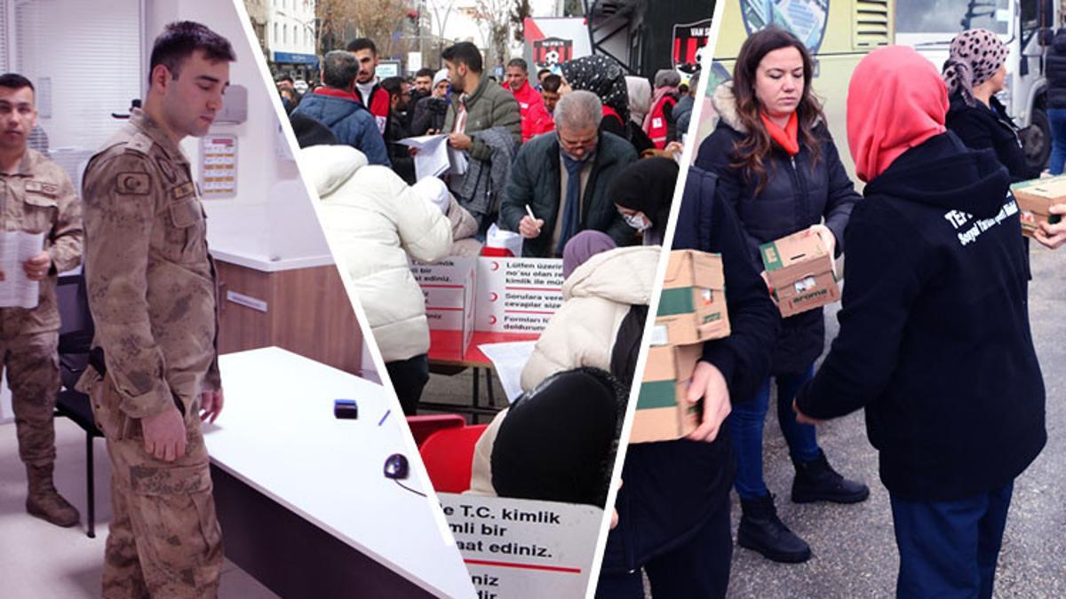 Türkiye tek yürek! 81 ilden deprem bölgesine yardım yağıyor