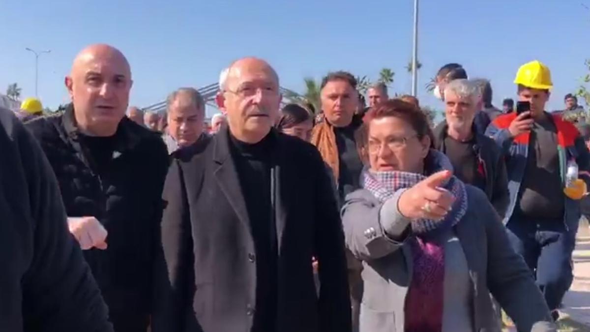 Kılıçdaroğlu, eşi ve ikizleri enkazda kalan Dr. Şahutluoğlu’nu ziyaret etti
