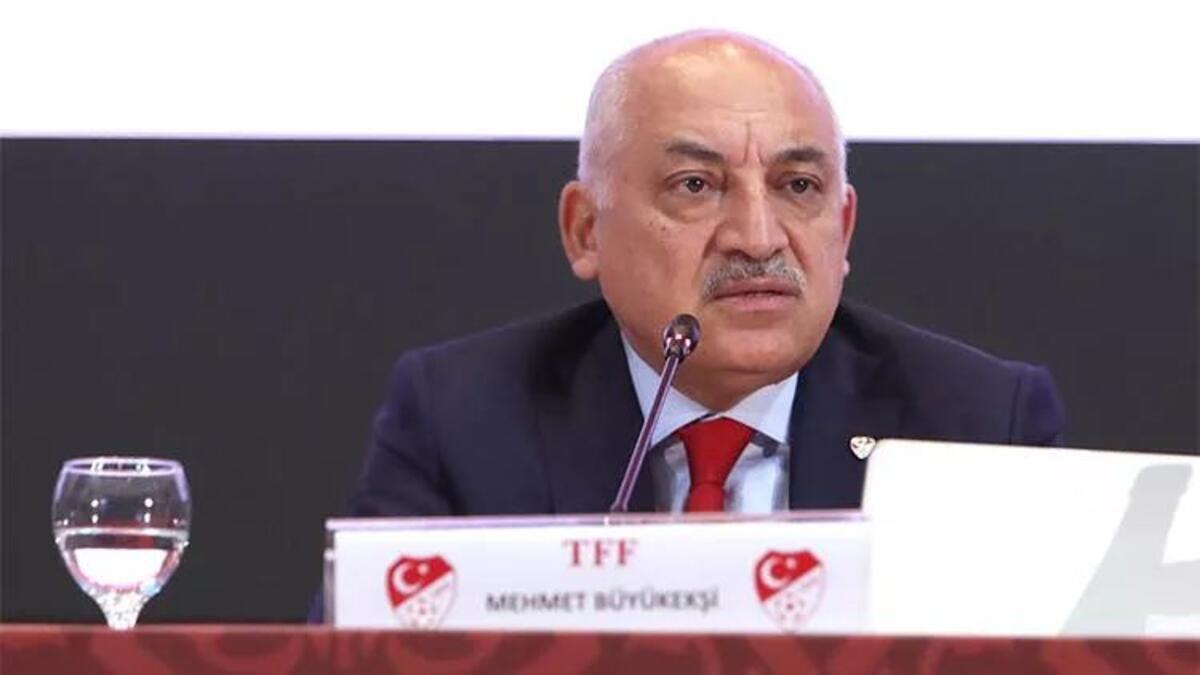 TFF Başkanı Mehmet Büyükekşi liglerden çekilen kulüpleri açıkladı 3 kulübün