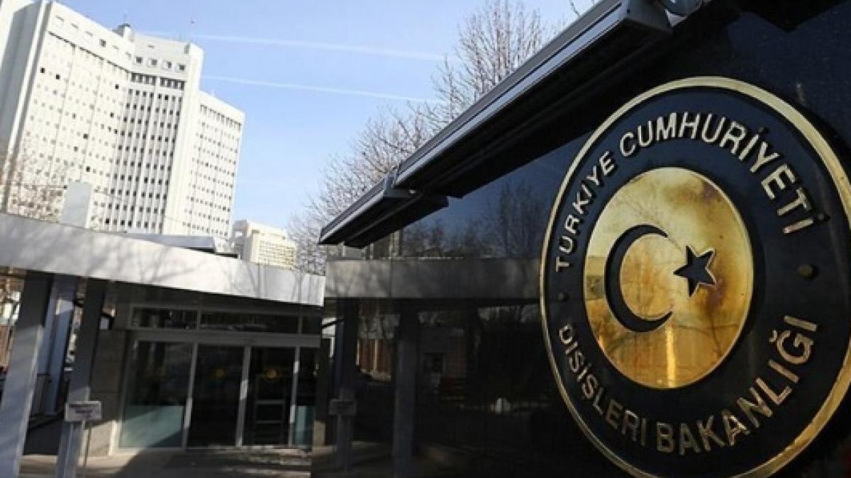 Dışişleri’nden AP toplantısı sırasında gerçekleşen eyleme tepki