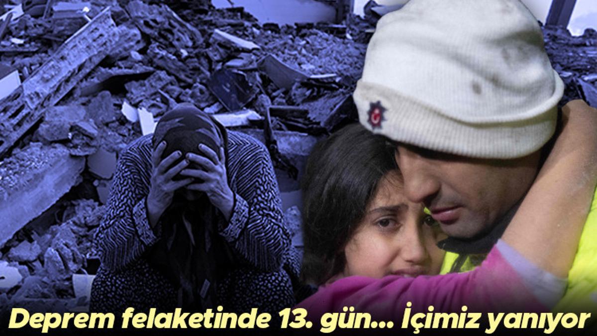 Son dakika… Deprem felaketinin 13. günü… Depremde can kaybı 40 bin 642’ye yükseldi