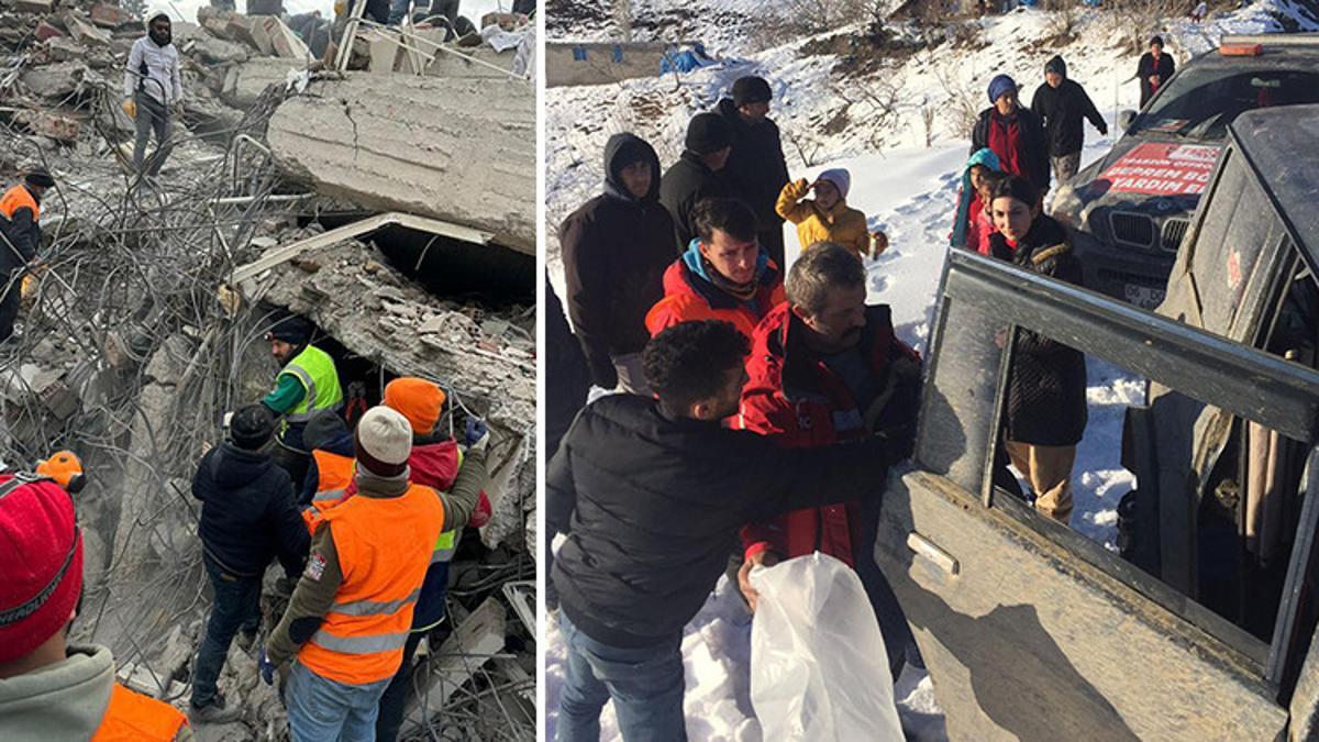 Off-road’cular, deprem bölgesinde zamanla yarışa ‘ışık’ oldu