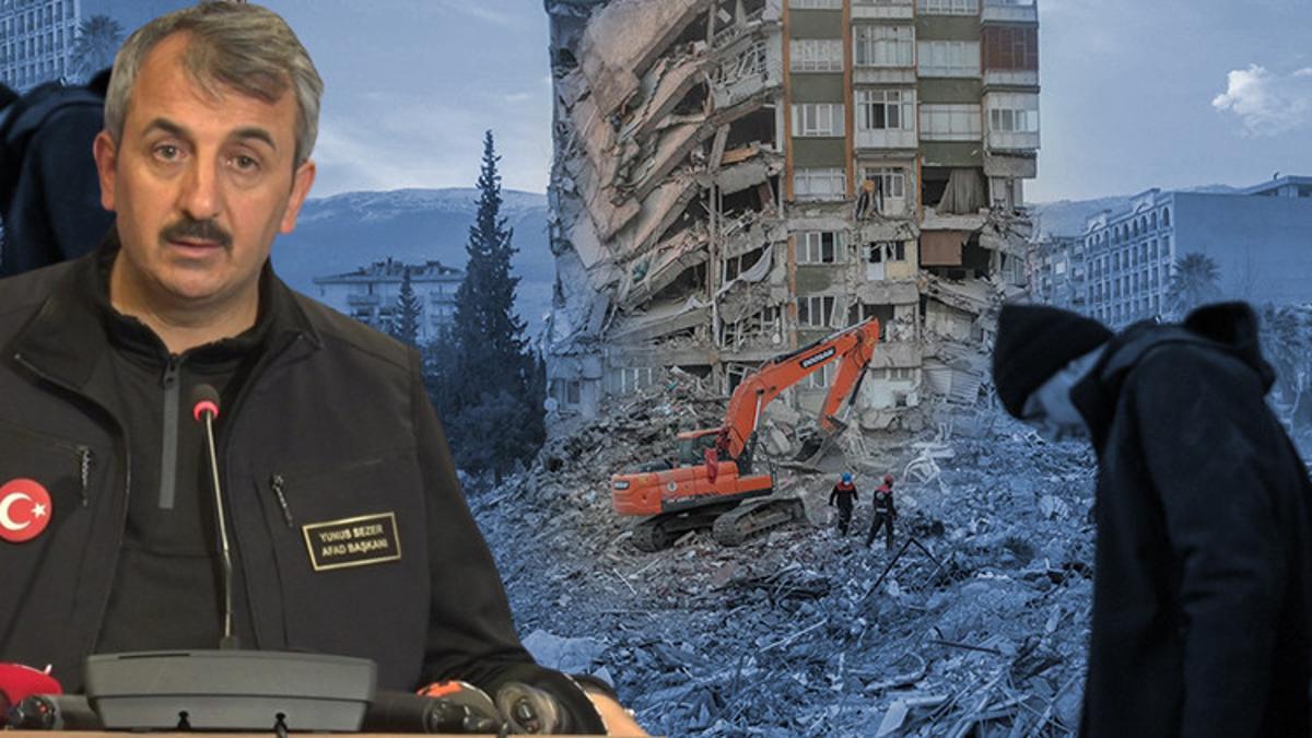 Son dakika… AFAD Başkanı açıkladı… Depremde can kaybı 40 bin 689