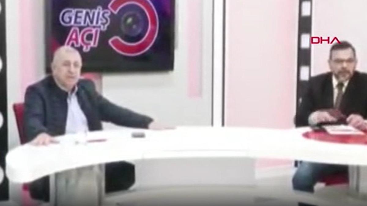 Ümit Özdağ depreme canlı yayında böyle yakalandı