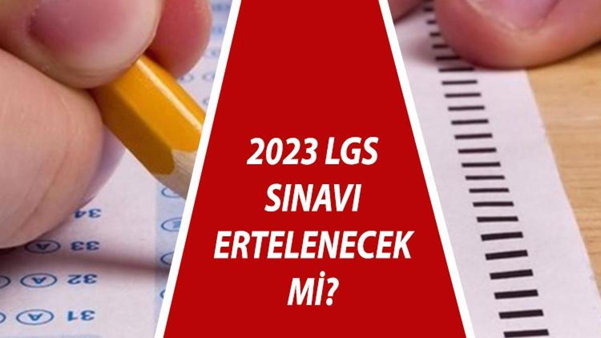 LGS SINAV TARİHİ 2023: LGS Ne Zaman, Hangi Gün Yapılacak? MEB Lise ...