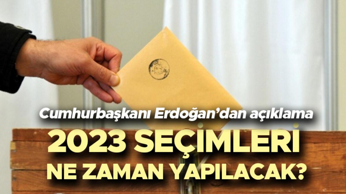 Cumhurbaşkanlığı seçimleri ne zaman, hangi ayda yapılacak? 2023 seçim