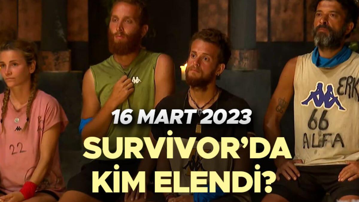 SURVİVOR'DA KİM ELENDİ, dün akşam (16 Mart) Survivor kim gitti