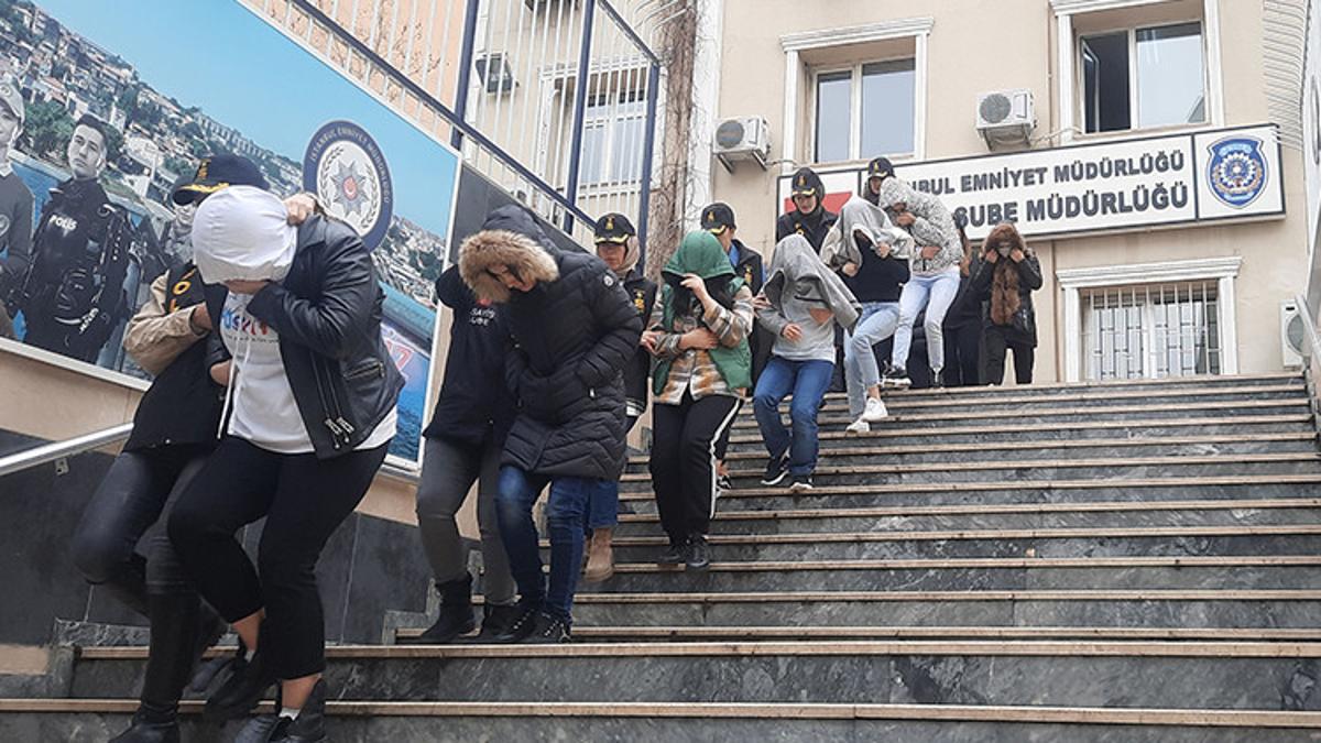 İstanbul’da fuhuş operasyonu: 11 gözaltı