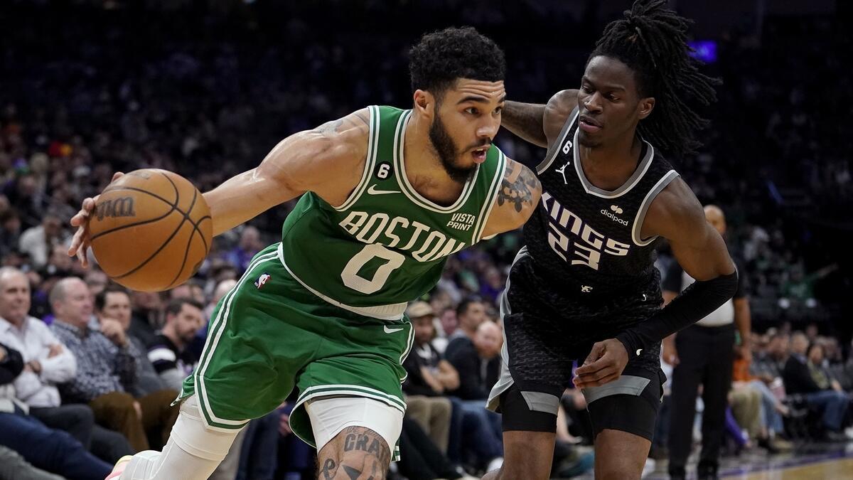 NBA'de Gecenin Sonuçları Boston Celtics Sacramento Kings i yenerek konferans