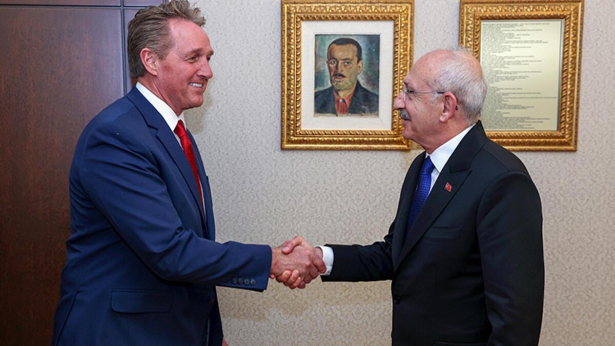 Kılıçdaroğlu ABD Büyükelçisi Flake ile görüştü