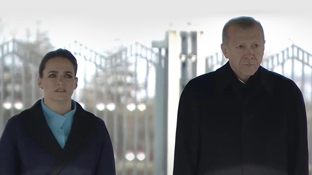 Macaristan Cumhurbaşkanı Ankara'da