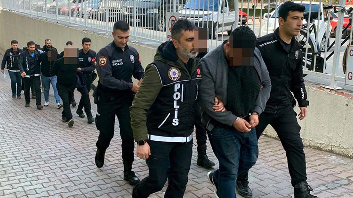 Kayseri’de uyuşturucu operasyonu: 24 gözaltı