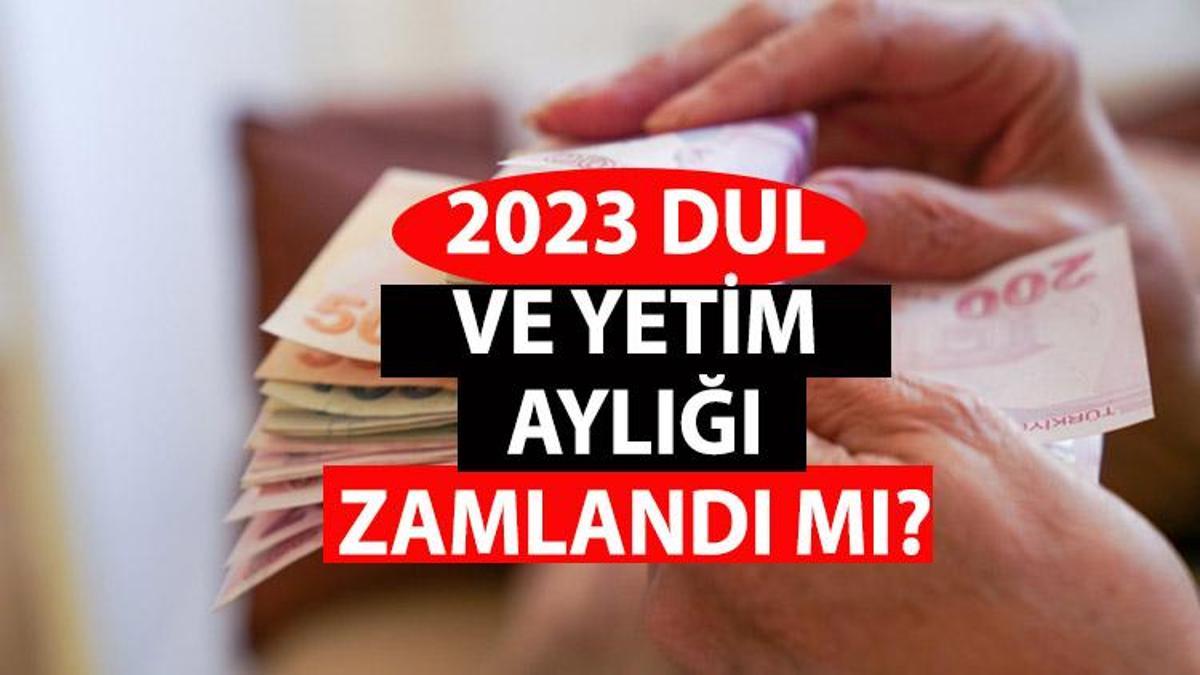 Dul Ve Yetim Aylığı Zamlandı Mı, Bu Ay Ne Kadar ödenecek? 2023 Emekli ...