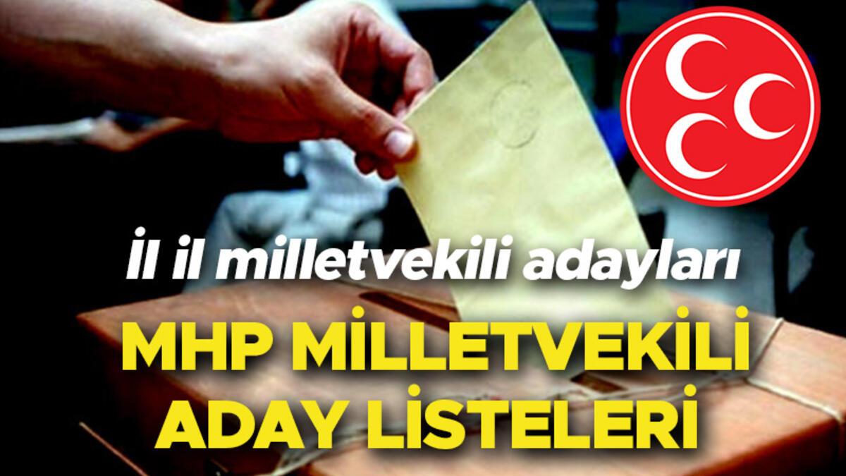 Mhp Mİlletvekİlİ 28 DÖnem Aday Lİstesİ 2023 Seçimleri Il Il Milletvekili Aday Listeleri Belli