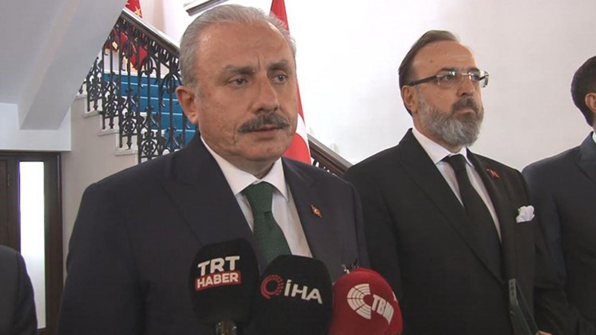 TBMM Başkanı Şentop: Gülerek gaz gelecek diye anlatan siyasetçiler vardı