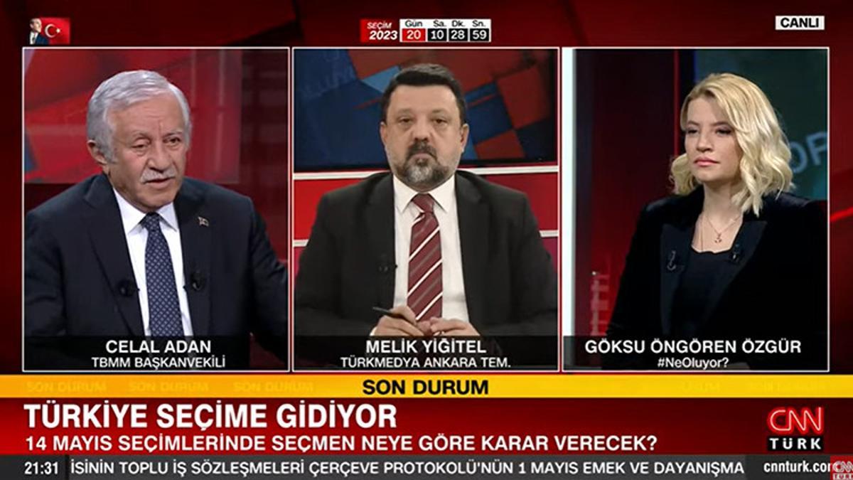 MHP İstanbul Milletvekili Adan CNN Türk’te konuştu… Demokrasi sahtekarlığı yapanlar 14 Mayıs’ta perişan olacaklardır
