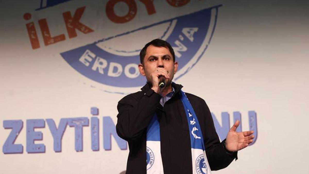 Bakan Kurum Zeytinburnu’nda gençlerle bir araya geldi