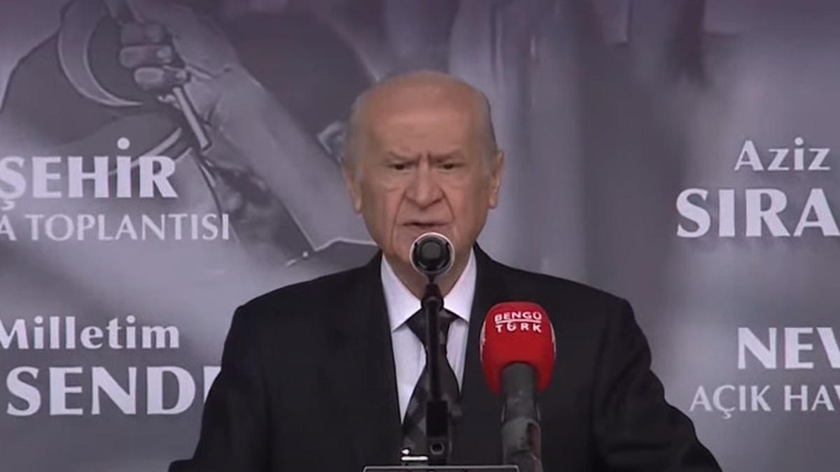 MHP Genel Başkanı Bahçeli: Cumhurbaşkanlığı sistemi ile Türkiye çok daha muktedir