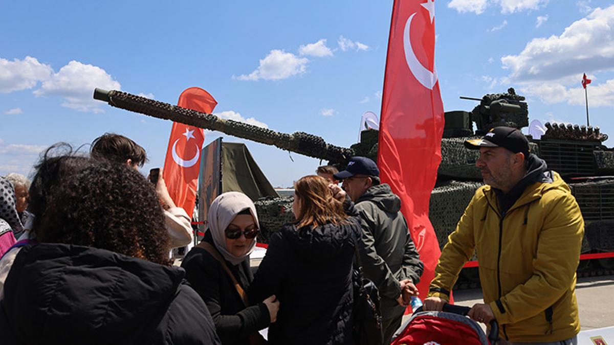 Altay tankına TEKNOFEST’te yoğun ilgi… BMC CEO’su Yalçıntaş: İhtiyaç duyulan bütün kritik unsurlara sahip bir tank