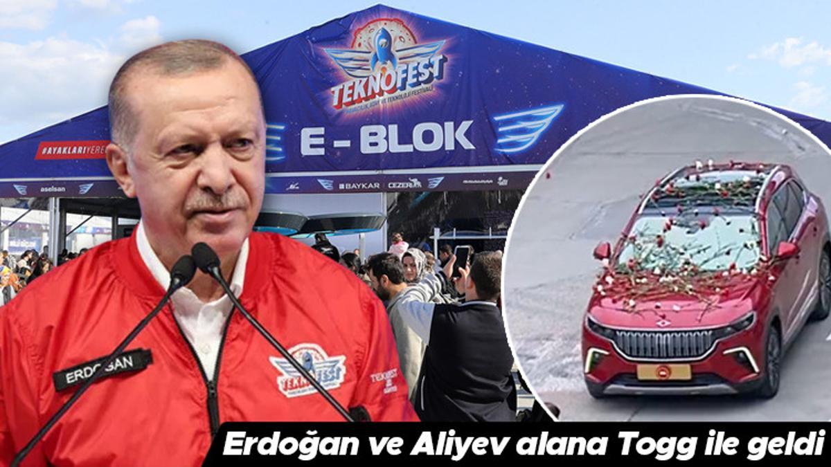 Cumhurbaşkanı Erdoğan ve Aliyev TEKNOFEST’te… Erdoğan’dan önemli açıklamalar