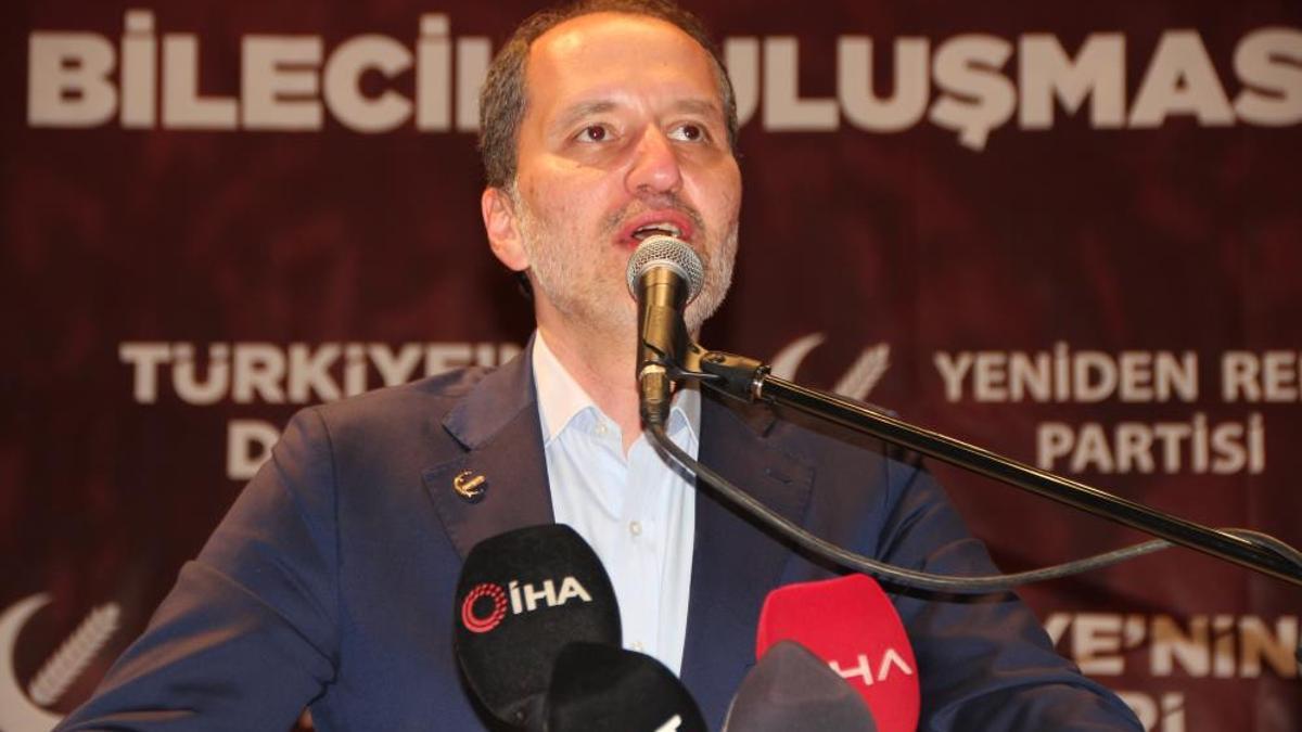 Yeniden Refah Partisi Genel Başkanı Fatih Erbakan Bilecik’te konuştu