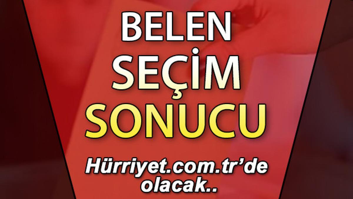 Hatay Belen Seçim Sonuçları 2023 olacak... İşte