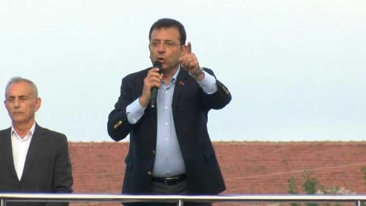 İmamoğlu: Adaletin Ekrem’i Selahattin’i yok, hepimize adalet herkese adalet