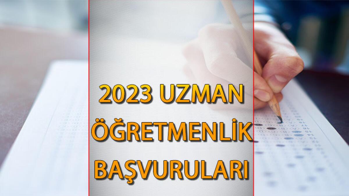 Uzman ÖĞretmenlİk BaŞvuru Ekrani 2023 Mebbİs Uzman öğretmenlik Ve Başöğretmenlik 6433