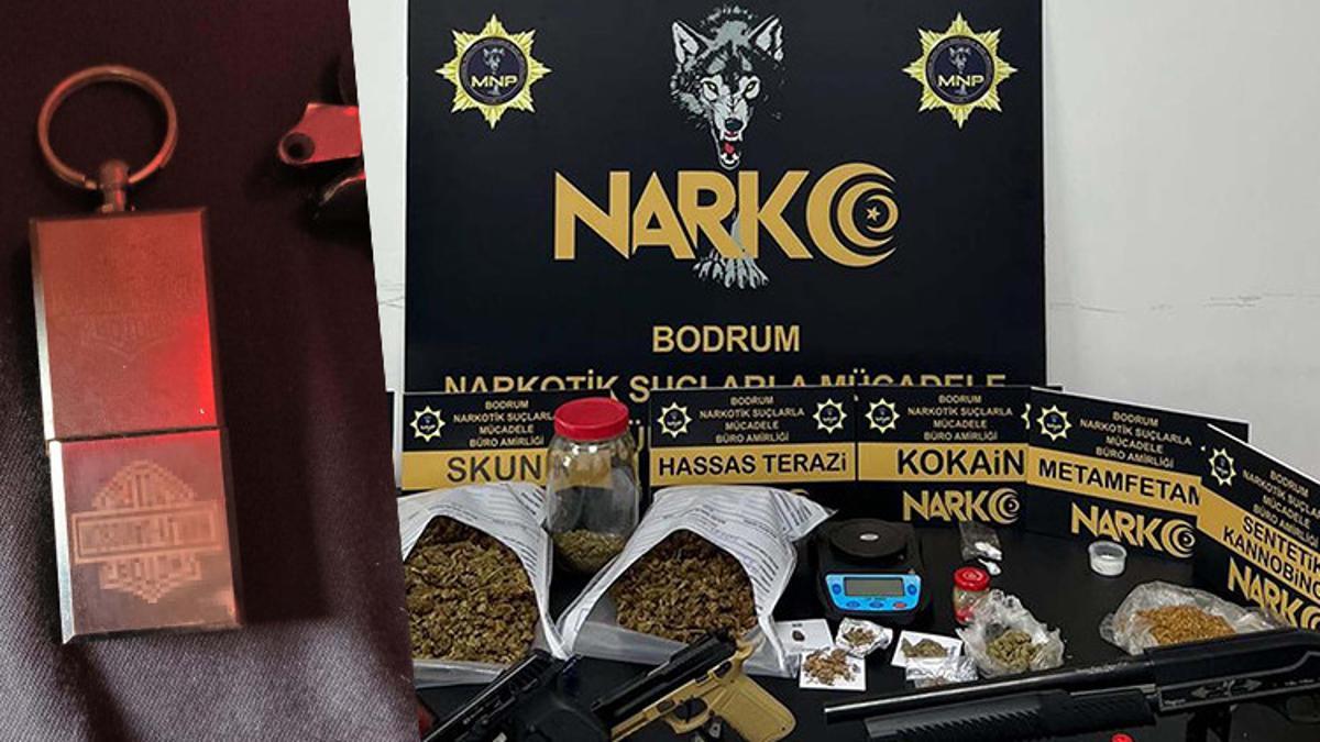 Muğla’da ‘Kökünü Kurutma Operasyonu’nda çakmak görünümlü suikast silahı da ele geçirildi; 45 gözaltı