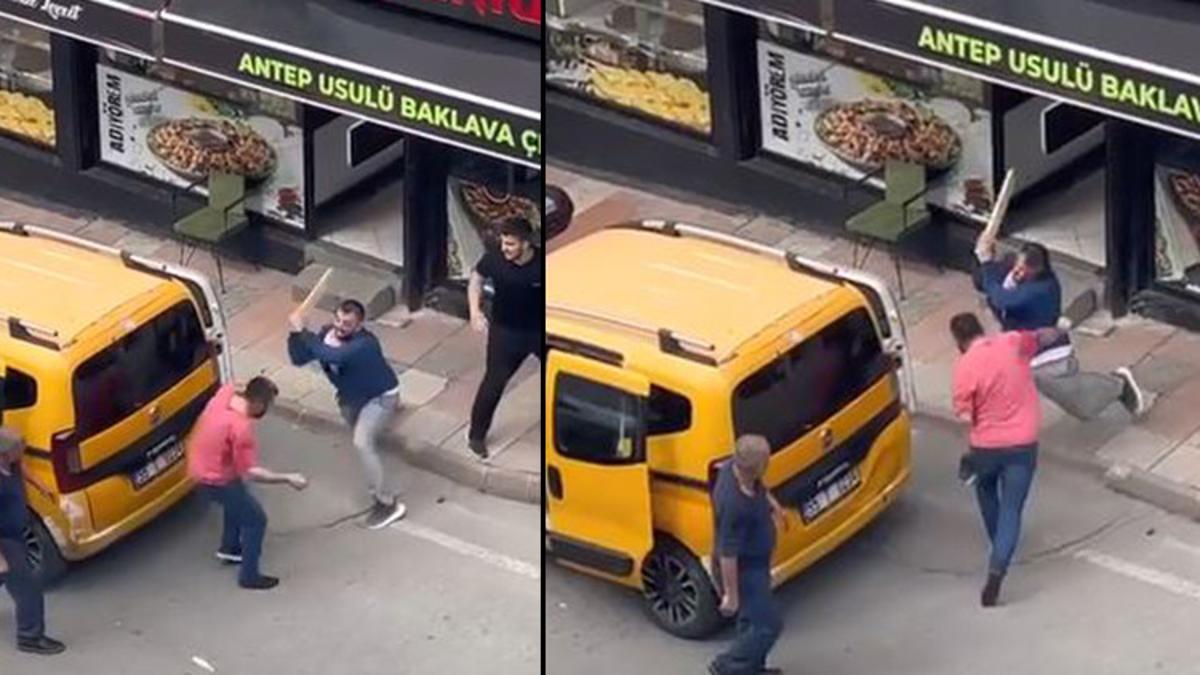 Samsun’da bıçak ve sopalı kavga kamerada: 1 ölü, 1 yaralı