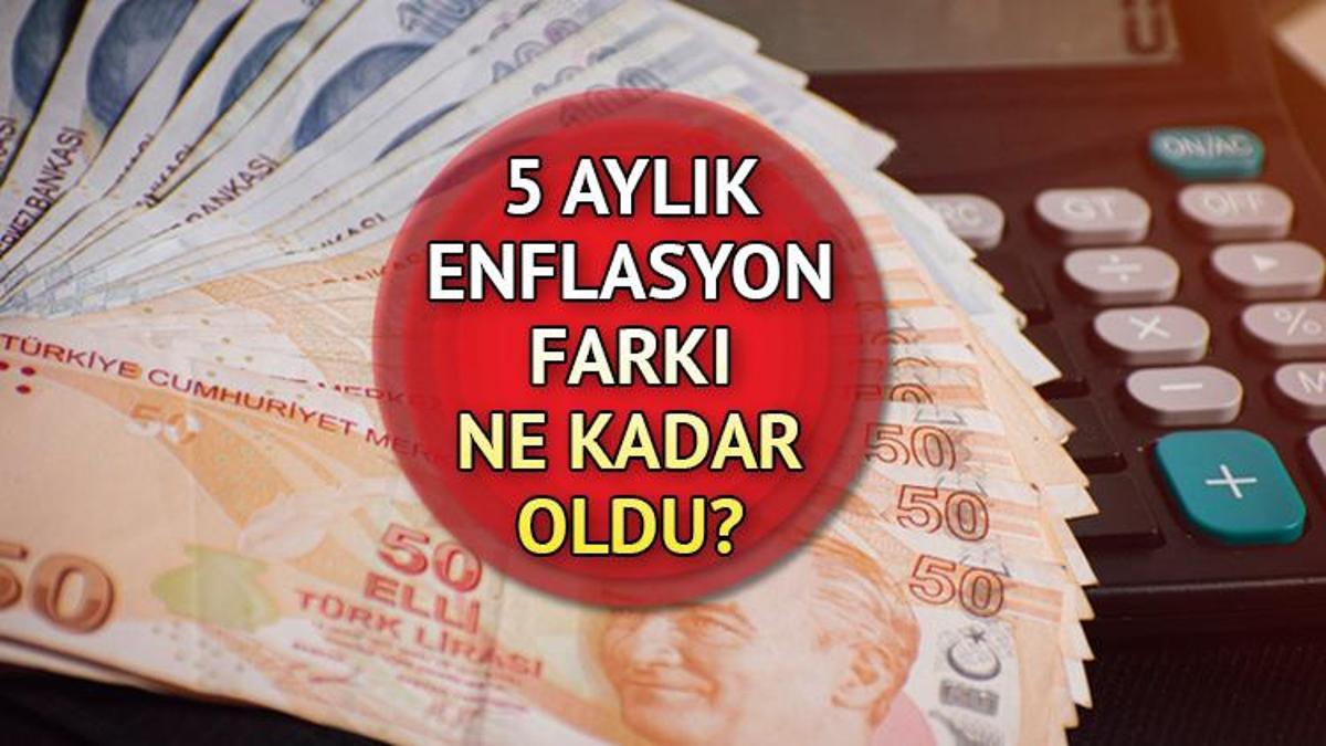 ENFLASYON FARKI NE KADAR? || 5 Aylık Enflasyon Farkı Yüzde Kaç Oldu ...