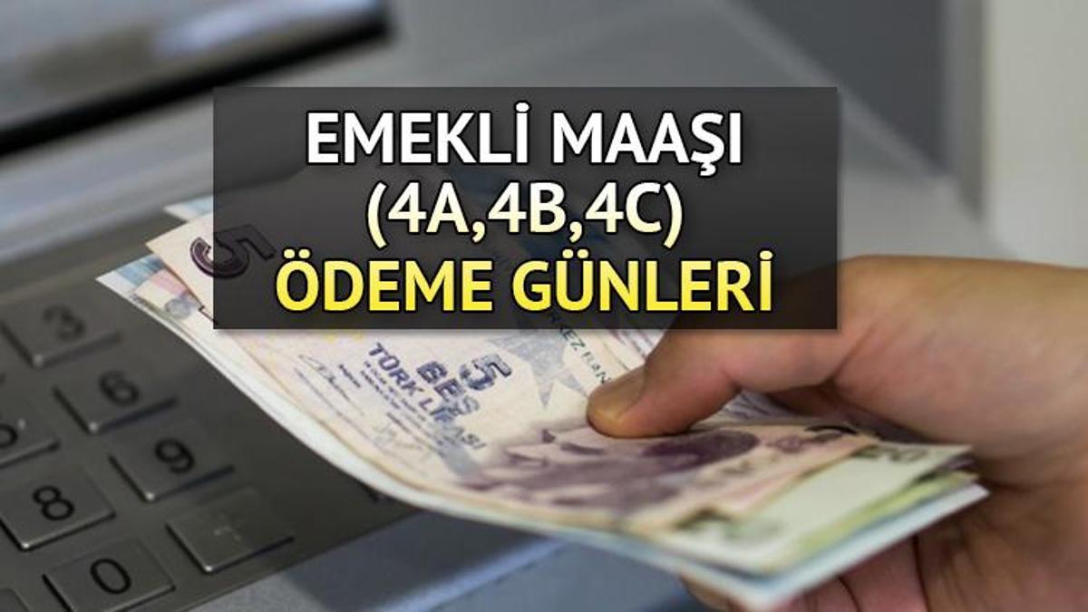 Emekli Maaşı ödemeleri Ne Zaman, Bu Hafta Yatacak Mı? 2023 SSK, Bağkur ...