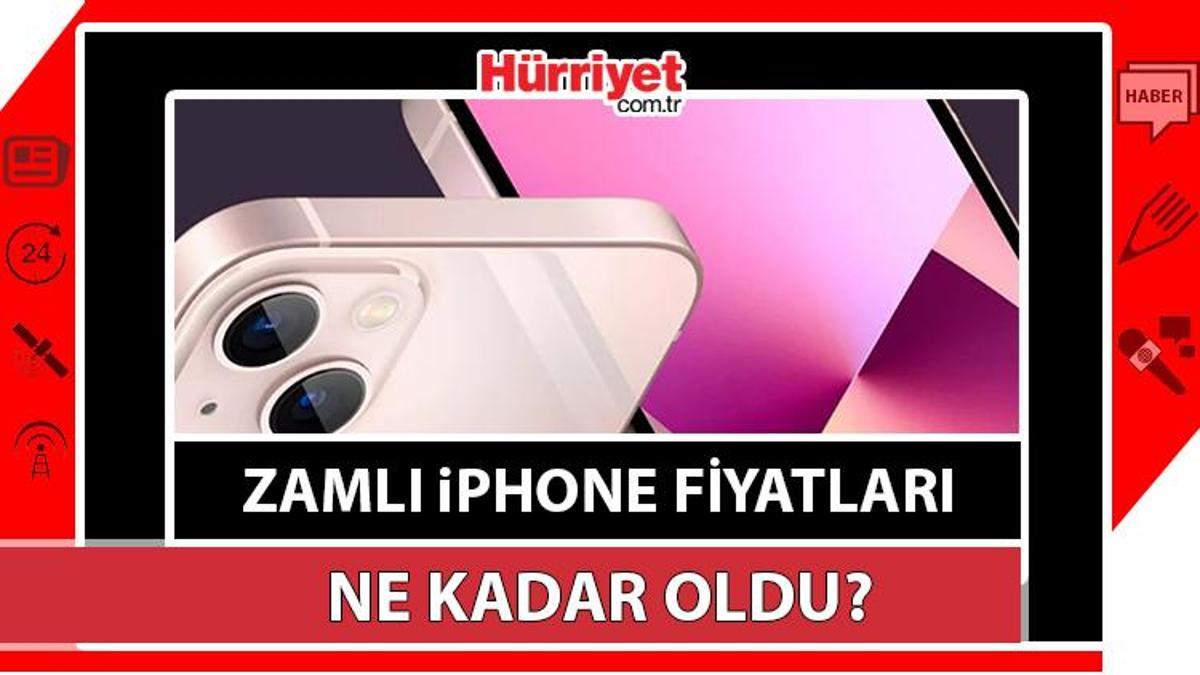 Apple, Türkiye’de iPhone fiyatlarını beşinci kez zamlandırdı: İşte yeni fiyatlar!