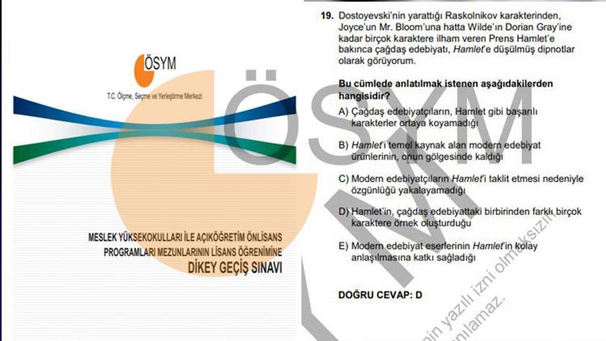 DGS CEVAP ANAHTARI 2023 SON DAKİKA AÇIKLANDI MI? ÖSYM DGS Soru Ve ...