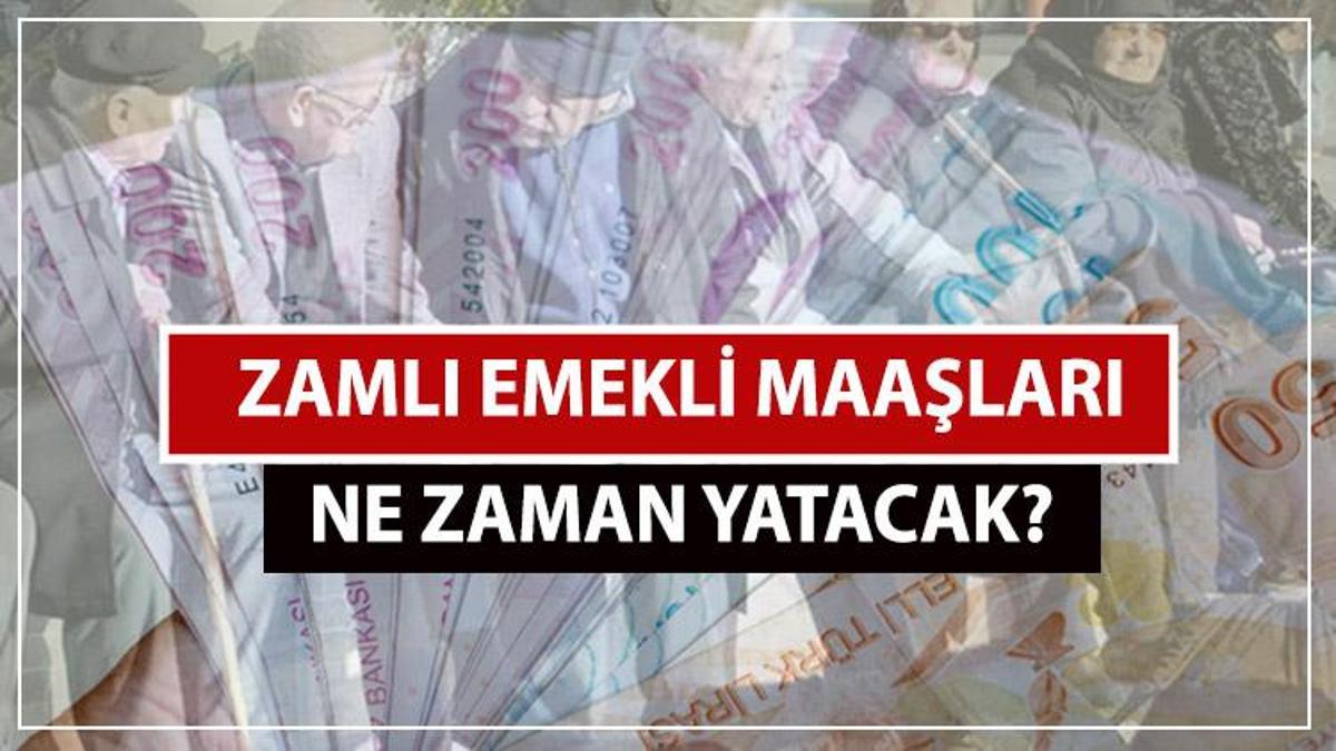 Zamlı Emekli Maaşları Bu Ay Mı, Ne Zaman Yatacak? Temmuz SGK 4A,4B,4C ...