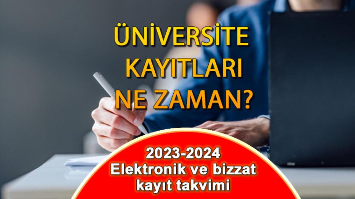 ÜNİVERSİTE KAYITLARI NASIL YAPILIR? 20232024 YKS üniversite