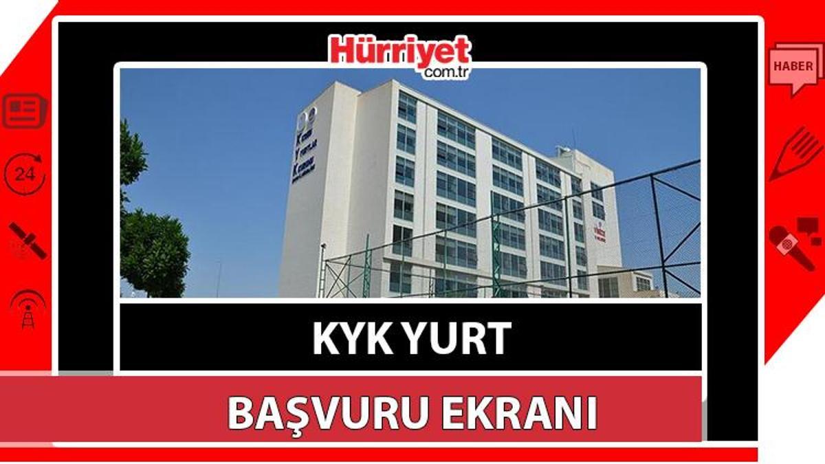 KYK YURT BAŞVURU EKRANI 2023-2024: YURTKUR Kız Ve Erkek Yurdu Başvurusu ...